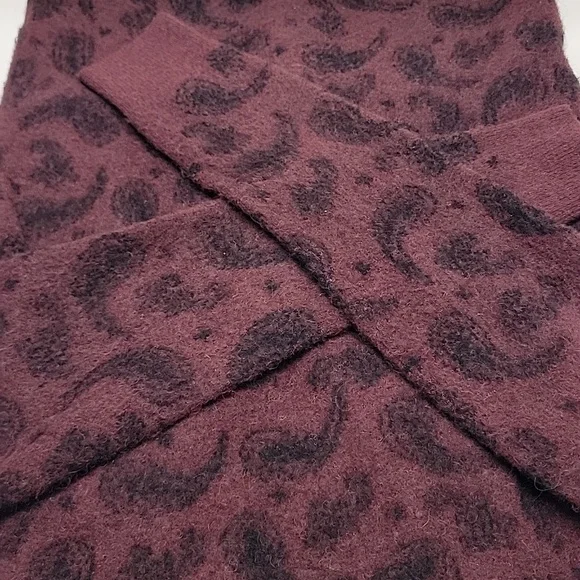 ALLSAINTS MENS BANCAT PAISLEY ALPACA WOOL CARDIGAN - Picture 15 of 16